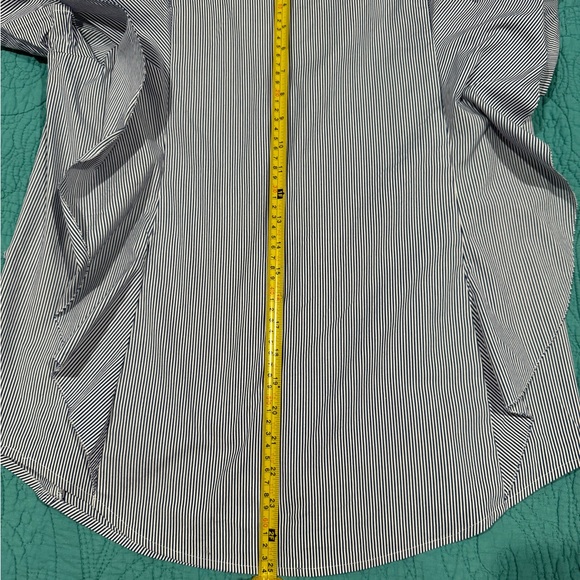 Ann Taylor Ribbed Ruffle Sleeve Top - Picture 6 of 8